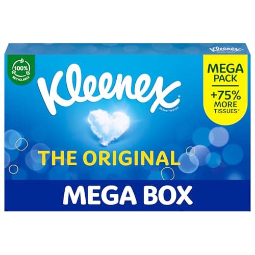 Image of Kleenex® Original Tissues - Always soft & strong - Single Mega Pack