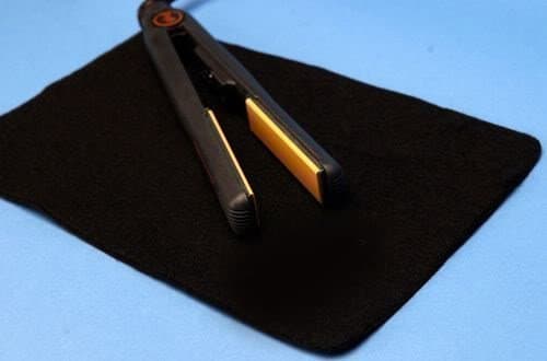 Image of HEAT PROOF IRON/ STYLER MAT IV HAIR STRAIGHTENERS [Misc.]