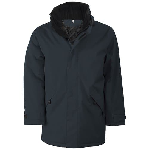 Image of Kariban Mens Parka Performance Jacket (L) (Dark Grey/Black)