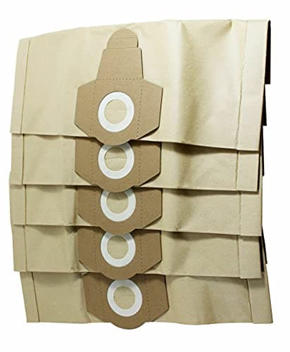 Image of bartyspares® 5 x DUST BAGS for Draper 54257 1400W 30L WET & DRY VACUUM CLEANER