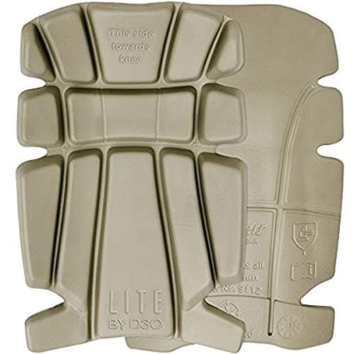 Image of Snickers 91121400000 One Size "D3O Lite" Craftsmen Kneepads - Sand