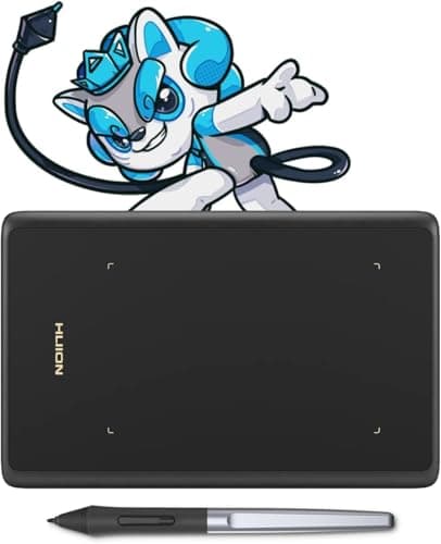 Image of HUION H420X OSU Drawing Tablet Upgrade Version of HUION 420 Drawing Pad with 8192 Levels Pressure Battery-free Pen, Digital Writing Tablet Compatible with Linux/Window/Mac/Android for OSU Game