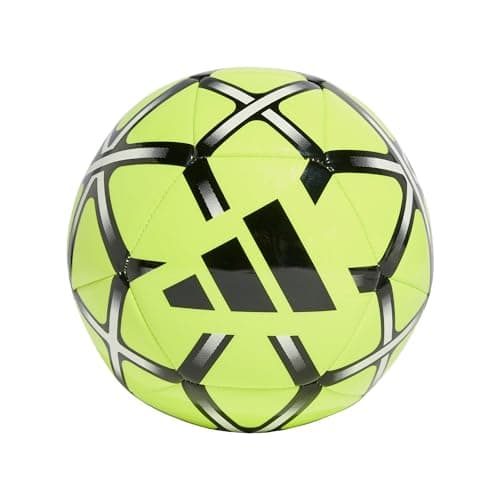 Image of adidas Unisex Starlancer Club Ball, lucid lemon/black, 5