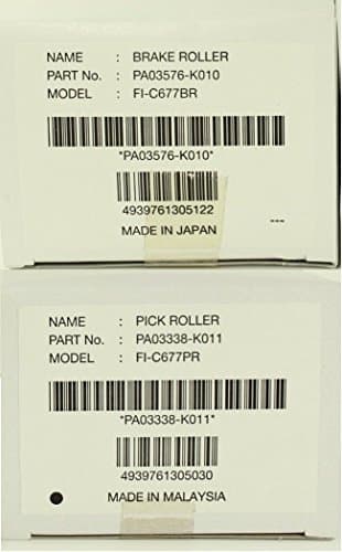 Image of Fujitsu Imaging PA03576-K010 Brake Roller Kit FI-6670/6770 Up To 250K Sheets 1-KIT Per Scanner