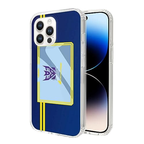 Image of EWINRU Phone Case tte Compatible for Phone 14 13 15 12 11 Pro Max Robot Plus 6 6s 7 8 X Xs Xr Soundwave Transformers Se 2022/2020 Decepticon Case Cover Clear