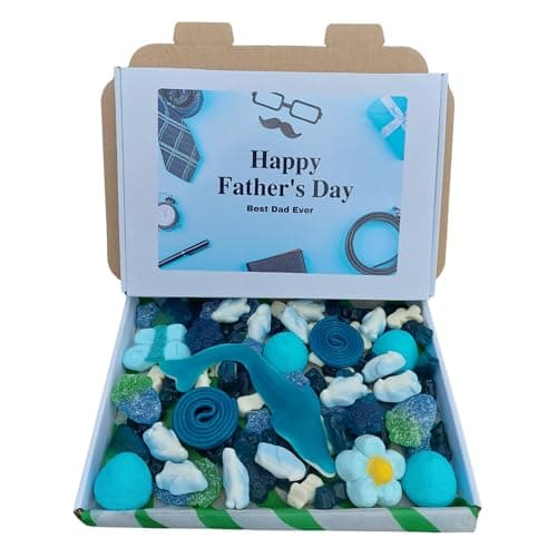 Image of Father's Day Sweet Treats Hamper - Perfect Pick n Mix sweets Gift for Dad Sweet Selection Box Sweet Hamper 400g
