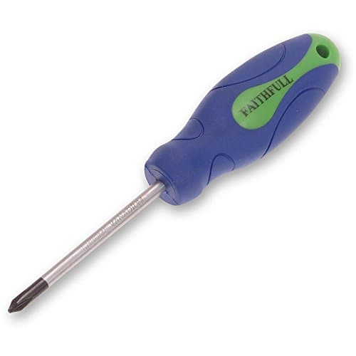 Image of Faithfull FAISDPH1 Soft-Grip Screwdriver Phillips PH1 x 75mm