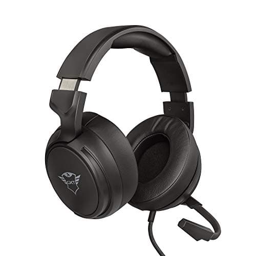 Image of Trust Gaming Headset GXT 433 Pylo with Microphone, Fold Away Mic, Braided Cable, 50 mm Driver Units, Adjustable Headband, for Xbox One, Xbox Series X, PS4, PS5, Nintendo Switch - Black