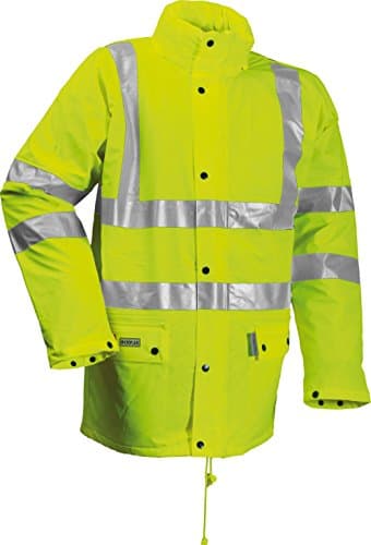 Image of FIRE RETARDANT ANTI-STATIC PADDED JACKET SATURN YELLOW XXXXL