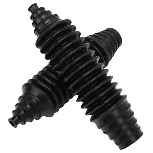 Image of 1 Pair Front Steering Bellow, Steering Rack Boot Rubber Abrasion Resistant 7D0419831 OEM Standard for T4 1992‑2003