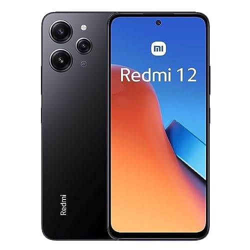 Image of Xiaomi Redmi 12 Smartphone 4GB RAM 128GB ROM Midnight Black [Global Version]