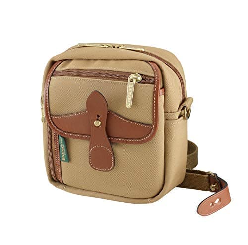 Image of Billingham Pola Khaki Bag with Tan Leather Trim