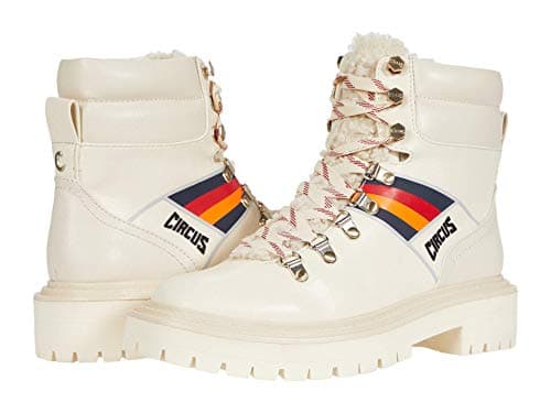Image of Circus NY Women's Flora 2 Mid Calf Boot, Ivory Logo, 4.5 UK