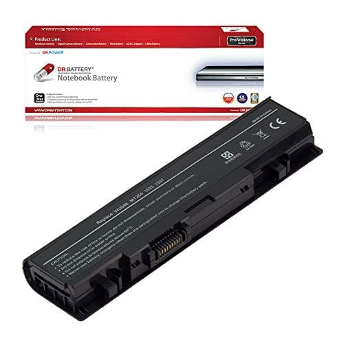 Image of DR. BATTERY MT264 WU946 Laptop Battery Compatible with Dell Studio 1558 1555 1535 1536 1537 1557 Series PP39L PP33L MT275 MT276 PW772 312-0702 RM804 WU960 KM958 312-0701 KM901 MT277 [11.1V / 49Wh]
