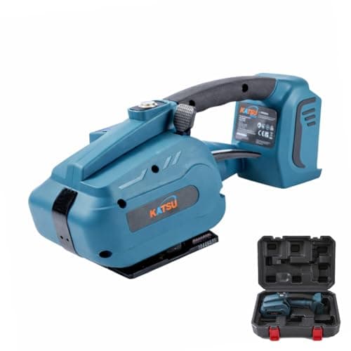 Image of KATSU Tools Cordless Handheld Tensioner Strapping Tool, Automatic Strapping Machine, Packaging Box Baler for 9-16mm PP/PET Straps (No Battery)