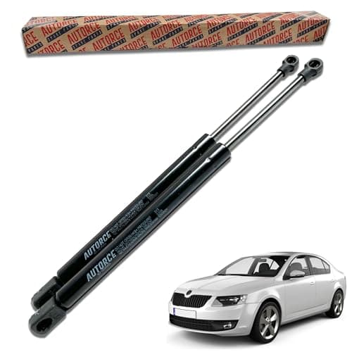 Image of AUTORCE 2 Pcs Rear Tailgate Boot Gas Struts Intended For SKODA Octavia MK3 Hatchback (2012 - Onwards) Lift Support Shock Absorber System 575 (N) 500 MM 5E5827550