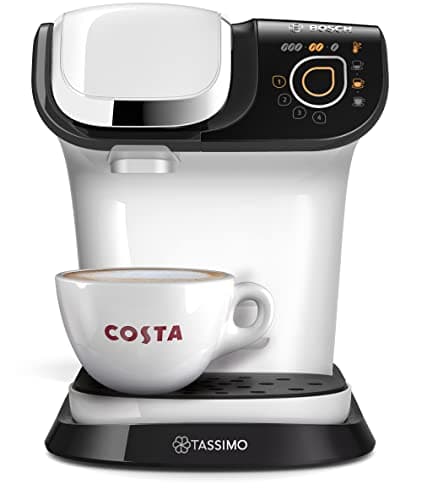 Image of Tassimo by Bosch My Way 2 TAS6504GB Coffee Machine, 1500 Watt, 1.3 Litre - White