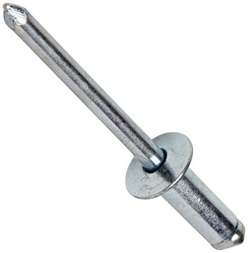 Image of Merriway BH04089 (50 Pcs) Alloy Heavy Duty Pop Rivet, 4.8 x 12 mm, 3/16 x 1/2 Inches - Pack of 50 Pieces