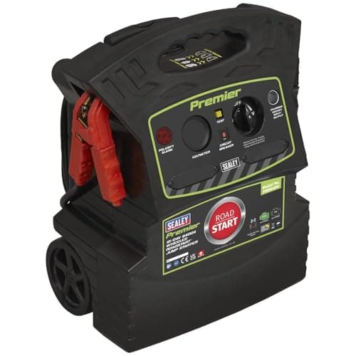 Image of Sealey Premier 12/24V 6400A Wheeled RoadStart® Jump Starter - PRS6400