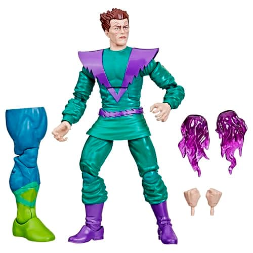 Image of Marvel Hasbro Legends Series: Molecule Man Classic Comic Action Figure (6”)