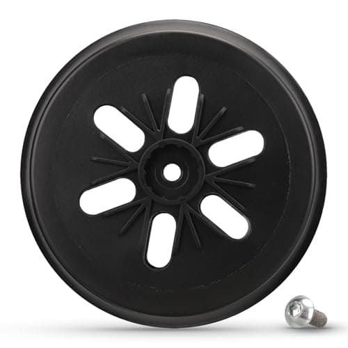 Image of MOGRQAP 6" Replacement Sander Backing Pad, 6 Hole Round Hook and Loop Backing Pad Compatible with Bosch Gex 150 AB, GEX 150, 150mm Sanding Pads with Screw for Sanding Disc Power Orbital Grinder Tool