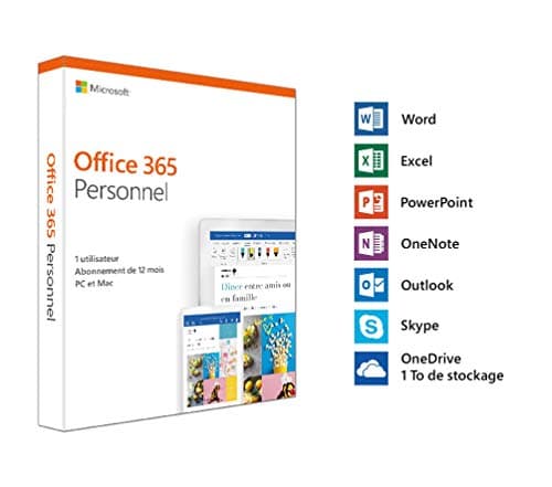 Image of Microsoft Office 365 Personal, French