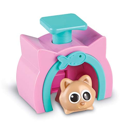 Image of Learning Resources LER3095 Critters Poppers Pepper The Cat, STEM, Early Coding Toy, Interactive Pet, Ages 4+