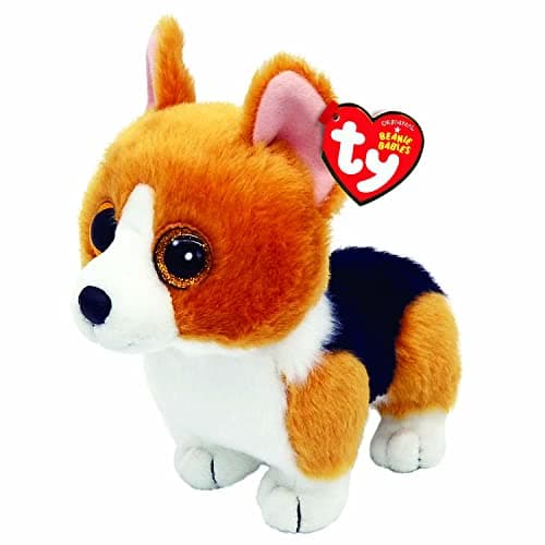 Image of TY Beanie Boos Colin Corgi 6" - Beanie Baby Soft Plush Toy - Collectible Cuddly Stuffed Teddy