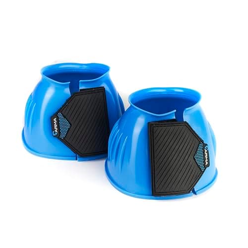 Image of Shires ARMA Gloss Over Reach Boots Full Blue