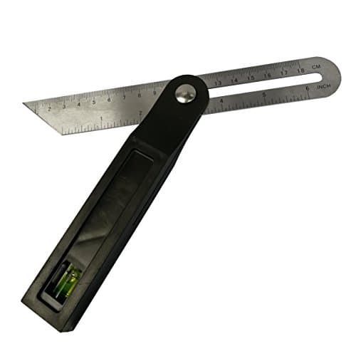 Image of TZ Sliding Bevel Square 8" 200mm With Spirit Level