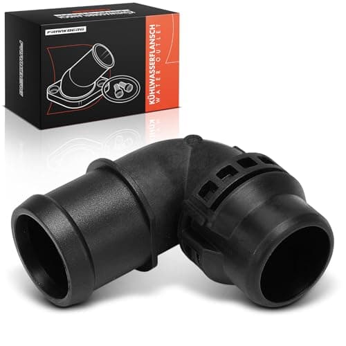 Image of Frankberg Heater Manifold Pipe Water Coolant Flange Diesel Compatible with P.a.s.s.a.t 3G2 CB2 Polo AE1 AW1 BZ1 Leon 5F1 A3 8V1 8VK Replace# 5Q0121619A