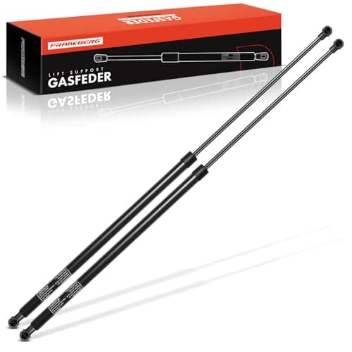 Image of Frankberg 2x Rear Tailgate Gas Struts Boot Lift Support Compatible with Civic MK VIII All Engine Hatchback 2005 2006 2007 2008 2009 2010 2011 Replace# 74820SMGE02