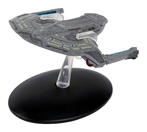 Image of Eaglemoss Star Trek Diecast Model Starships Collection - Metal, Collectible, Model - Grey - Table, Wall Hanging
