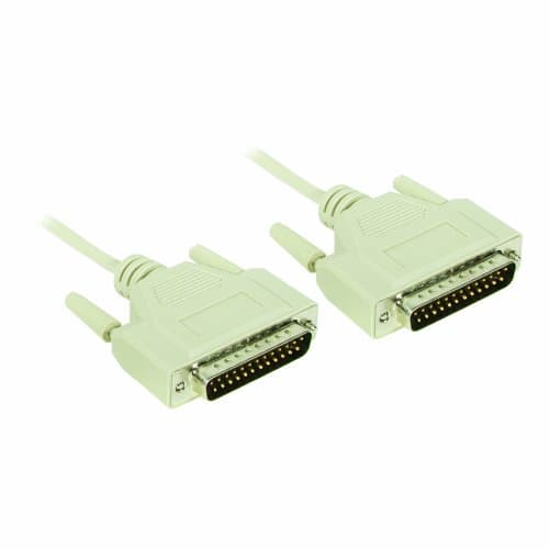 Image of Cables To Go 3m DB25 M/M Null Modem Cable