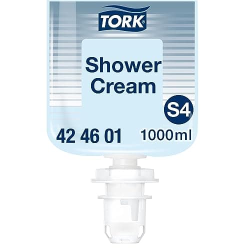 Image of Tork Shower Cream S4, Unisex Fragrance, 6 x 1000ml, 424601