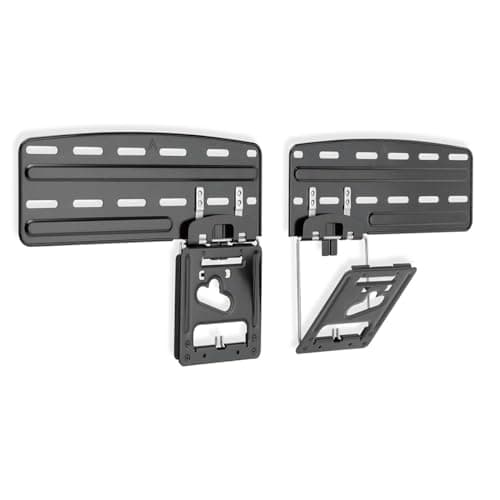 Image of Ex-Pro Micro Gap Fixed TV Wall Mount fits most Samsung 43" to 85” Neo QLED, QLED (excluding Q80A) and Crystal UHD TVs up to 60kg, VESA & Universal 150x100 to 1200x800