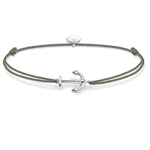 Image of Thomas Sabo Women Bracelet Little Secret Anchor 925 Sterling Silver LS001-173-5-L20v