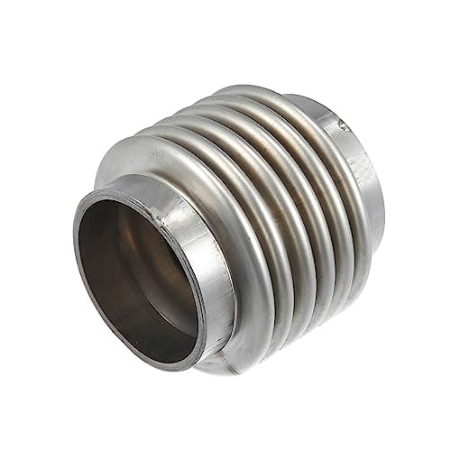 Image of X AUTOHAUX Car Exhaust Flexible Pipe, 1.77"x2.5" Universal Stainless Steel