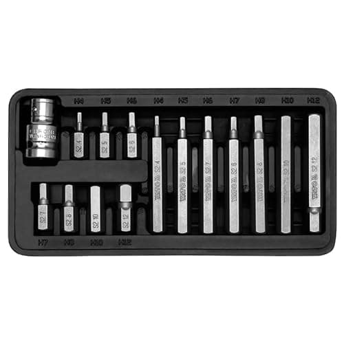 Image of Yato yt-0413 Screwdriver Set Bit/Hex/15pcs