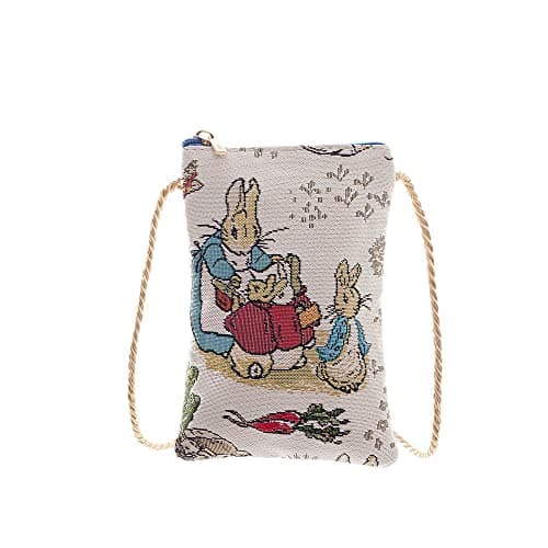Image of Signare Tapestry Mini Crossbody Phone Bag, Ladies Smart Phone Purse