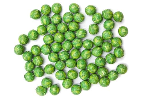 Image of 300g Bag of Festive Milk Chocolate Balls Wrapped in Brussels Sprouts Foil - Great for All Occasions - Stocking Filler, Favours, Party Gift or Sharing Treats for All