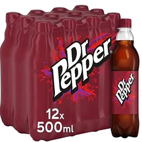 Image of Dr Pepper PET Cola 500 ml (Pack of 12)