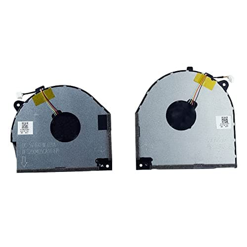 Image of Rangale CPU GPU Computer Fan Processor Cooler for Lenovo Legion Y7000 Y530 Y530-15ICH Series Laptop DC28000DKF0 DC28000DKF1 DFS200405CAOT DFS200105BROT