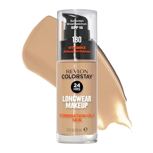 Image of Revlon ColorStay Makeup Foundation for Combination/Oily Skin - 30 ml, Sand Beige