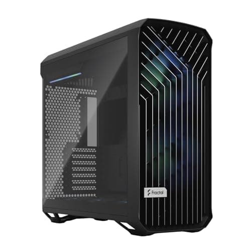 Image of Fractal Design Torrent FD-C-TOR1A-04 RGB Black E-ATX Tempered Glass Window High-Airflow Mid Tower Computer Case