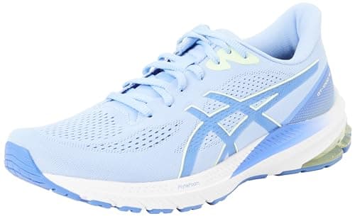 Image of ASICS 1012B450-403 GT-1000 12 Women Light Sapphire/Illuminate Yellow UK 10
