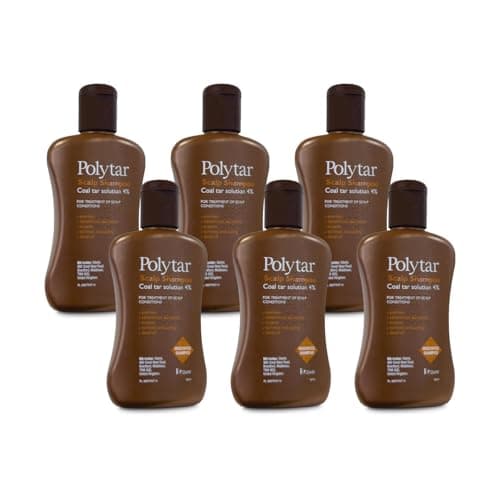 Image of Polytar Scalp Coal Tar Shampoo 150ml - Pack of 6