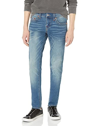 Image of True Religion Men's Rocco Skinny Fit Jeans, Foum Baseline, 40