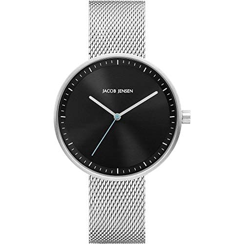 Image of Jacob Jensen Womens Analogue Quartz Watch with Stainless Steel Strap JJ288