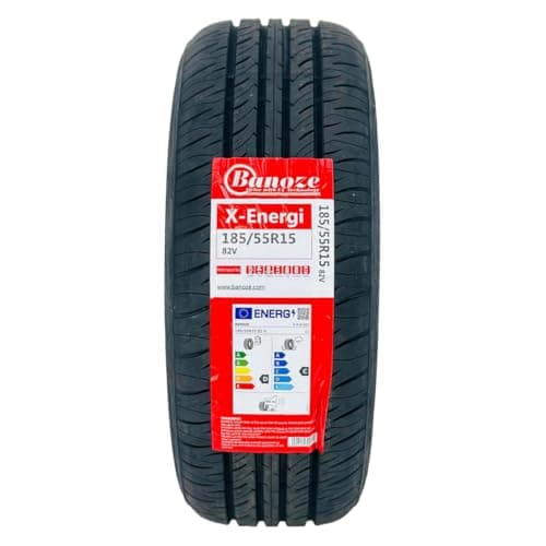Image of Banoze X-Energi 185/55R15 82V Tyre – Fuel-Efficient Passenger Car Tyre - 185 55 15-1855515 (1)